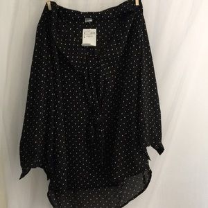 Polka dot blouse